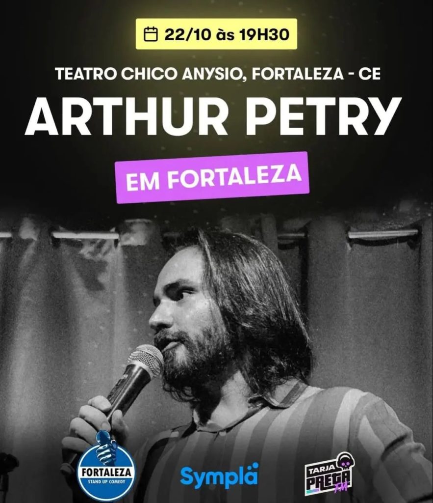 ARTHUR PETRY - COMÉDIA NÃO EXISTE EM BOTAFOGO-RJ em Rio de Janeiro -  Sympla